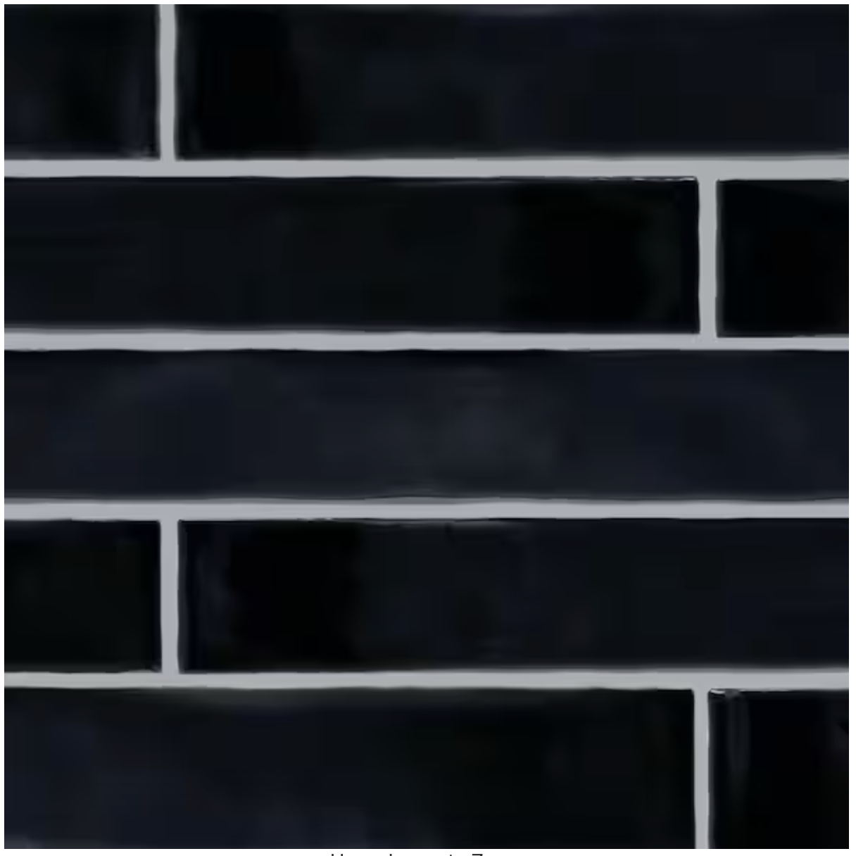 Glazed Ceramic Undulated Wall Tile